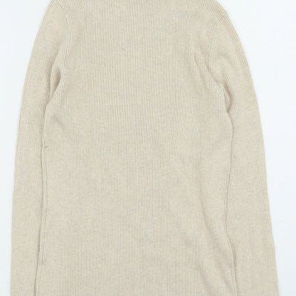 Womens UK Size M International Beige Pullover Jumper