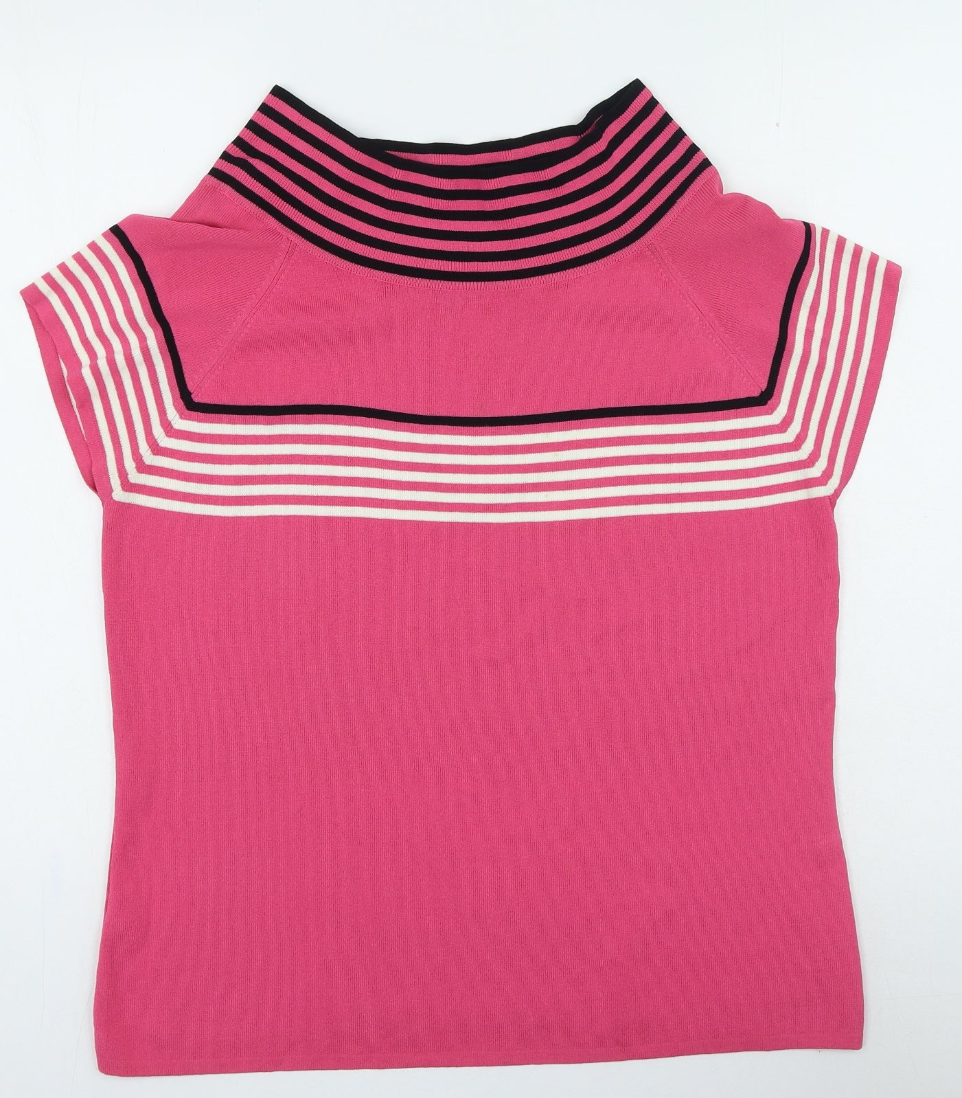 Womens UK Size 16 Vogue Pink Pullover Jumper