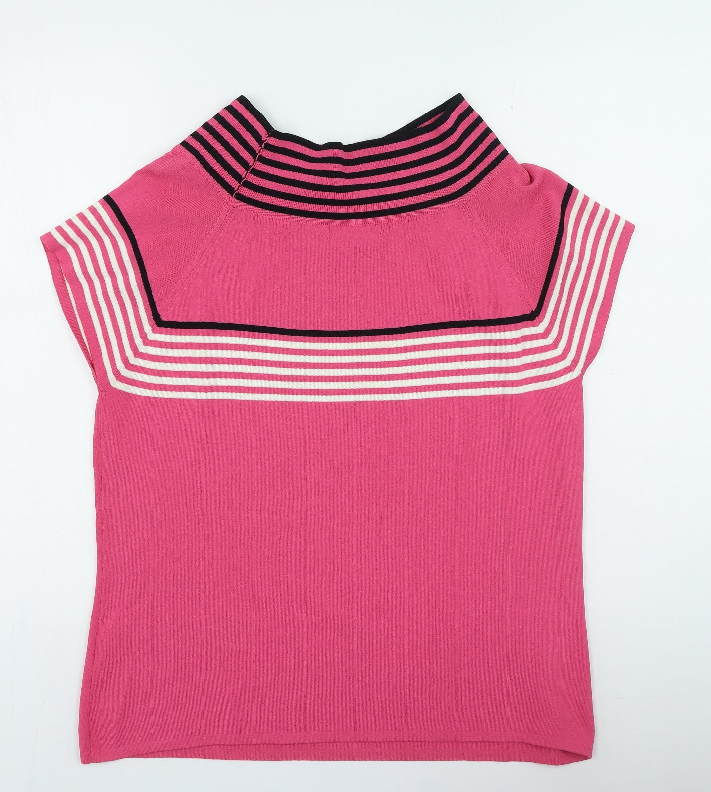 Womens UK Size 16 Vogue Pink Pullover Jumper
