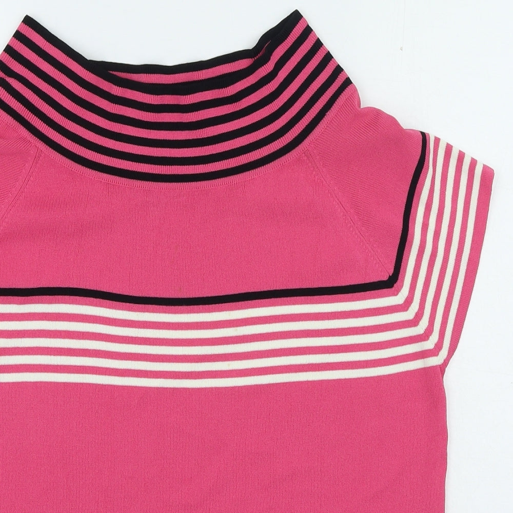 Womens UK Size 16 Vogue Pink Pullover Jumper