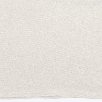 Womens UK Size M H&M Beige Pullover Jumper