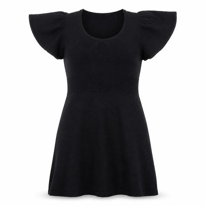 George Womens Black Acrylic A-Line Size 10 Scoop Neck Pullover