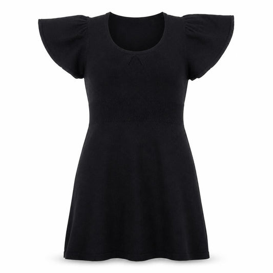 George Womens Black Acrylic A-Line Size 10 Scoop Neck Pullover