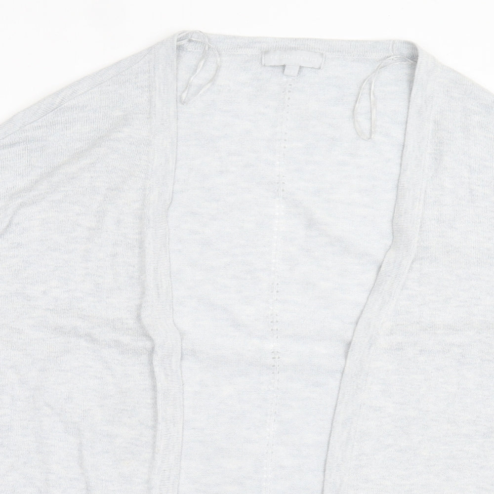 Womens UK Size 12 Red Herring Grey Cardigan Jumper