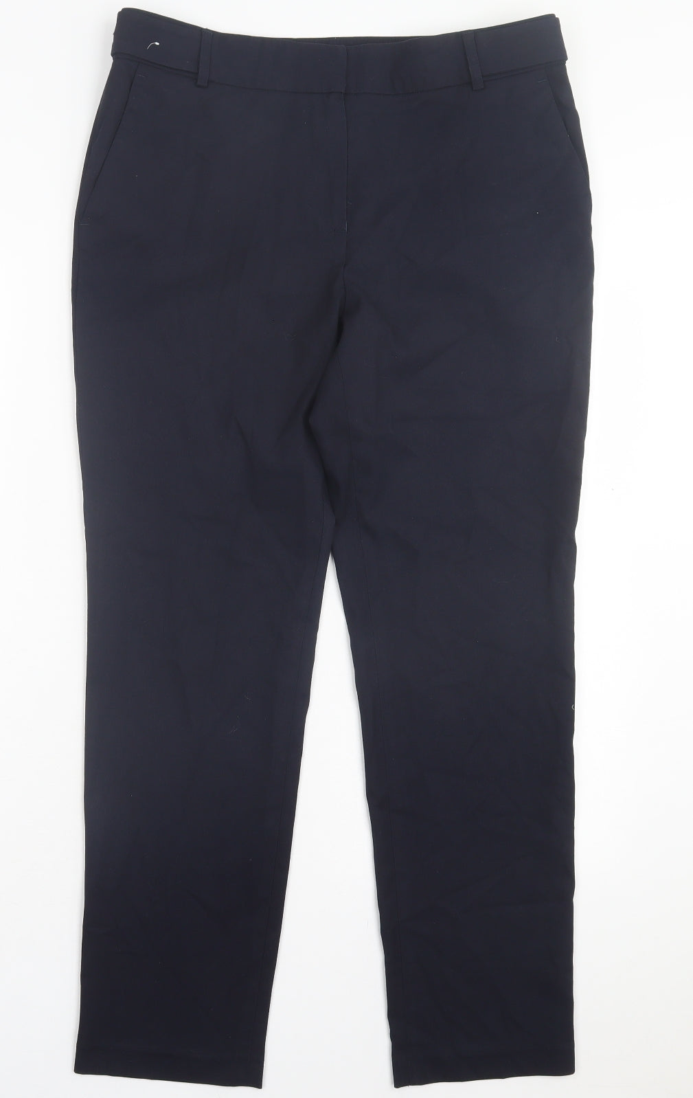 Womens UK Size 10 NEXT Regular Fit  Blue Trousers