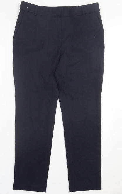 Womens UK Size 10 NEXT Regular Fit  Blue Trousers