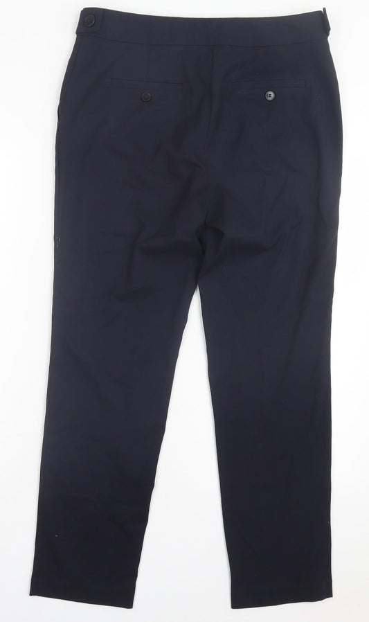 Womens UK Size 10 NEXT Regular Fit  Blue Trousers
