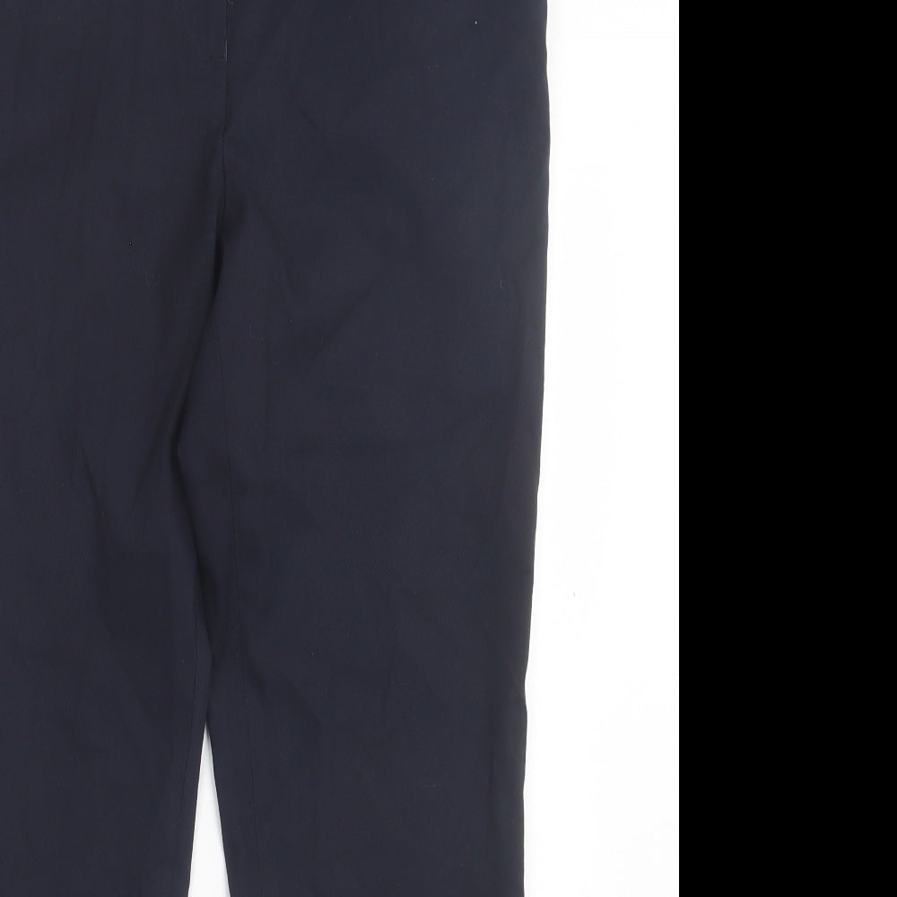 Womens UK Size 10 NEXT Regular Fit  Blue Trousers
