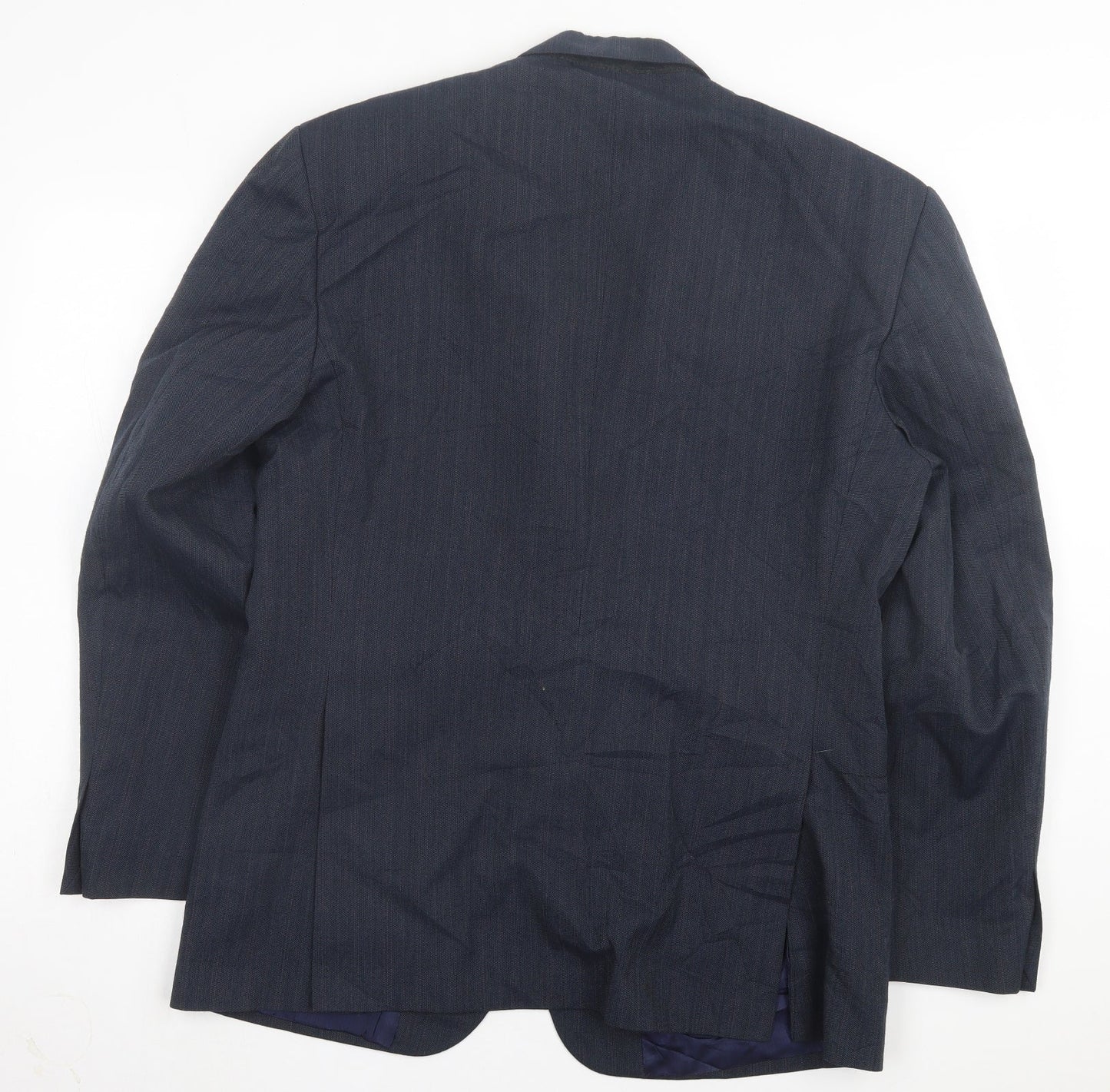 Mens UK Size 42 Preworn Regular Blue Suit Jacket