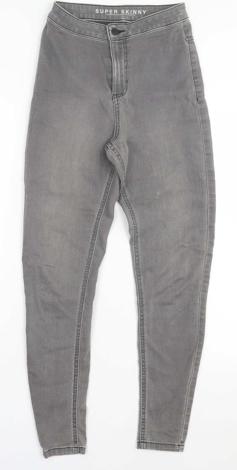 Womens UK Size 8 Marks and Spencer Regular Fit Skinny Grey Jeans