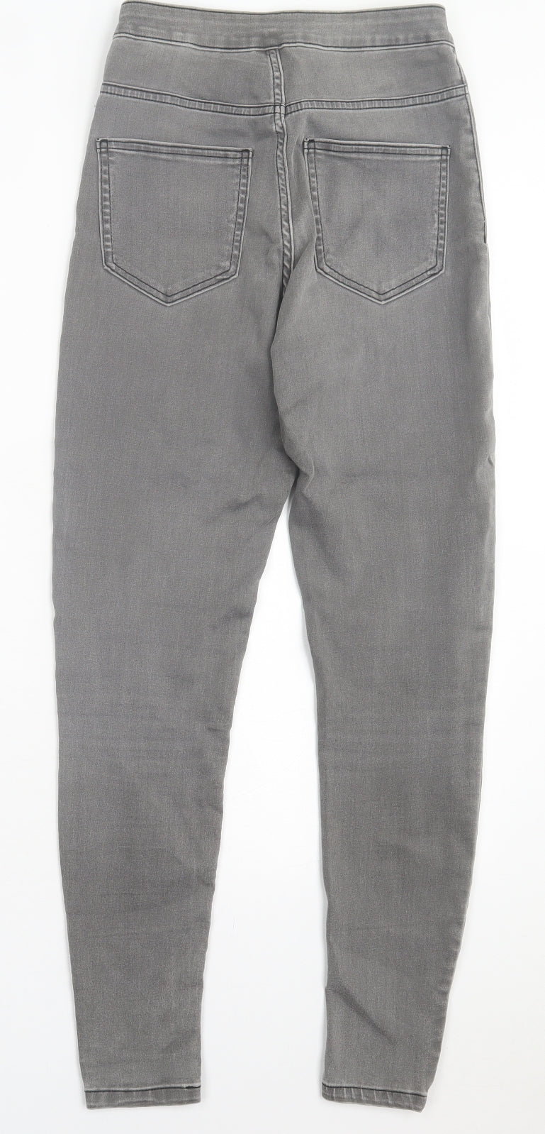 Womens UK Size 8 Marks and Spencer Regular Fit Skinny Grey Jeans