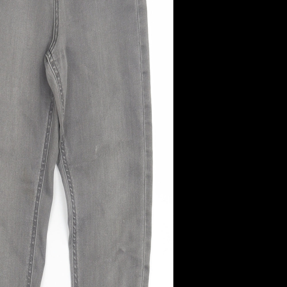 Womens UK Size 8 Marks and Spencer Regular Fit Skinny Grey Jeans