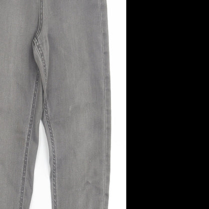 Womens UK Size 8 Marks and Spencer Regular Fit Skinny Grey Jeans