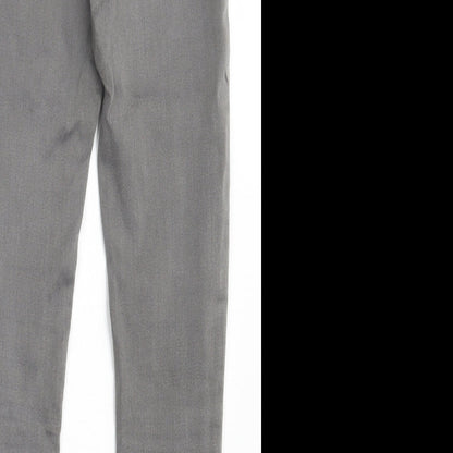 Womens UK Size 8 Marks and Spencer Regular Fit Skinny Grey Jeans