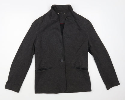 George Womens Grey Jacket Blazer Size 16 Button