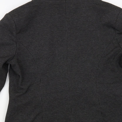 George Womens Grey Jacket Blazer Size 16 Button