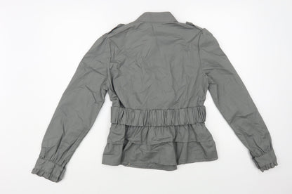 Womens UK Size 10 Red Herring Grey Jacket