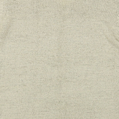 Womens UK Size M Ann Marie Beige Tunic Jumper