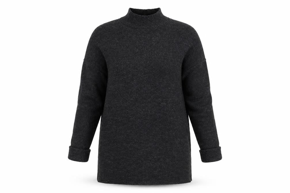 Womens UK Size 14 F&F Grey Tunic Jumper