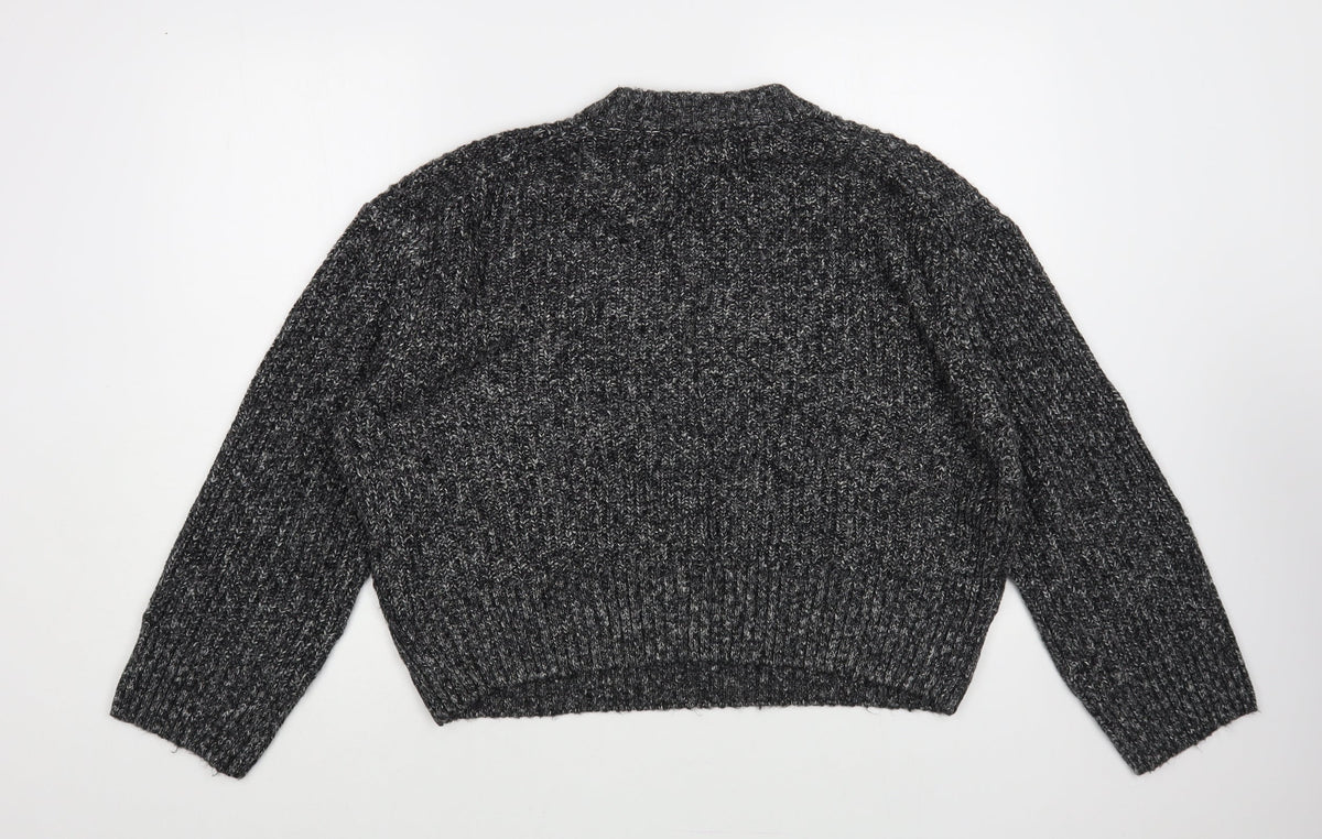 Womens UK Size M H&M Grey Pullover Jumper
