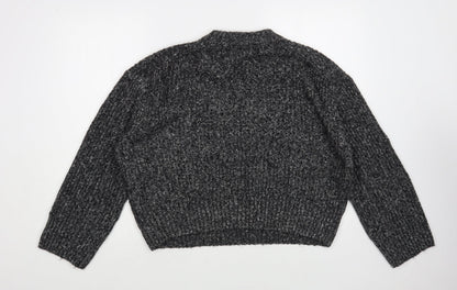 Womens UK Size M H&M Grey Pullover Jumper