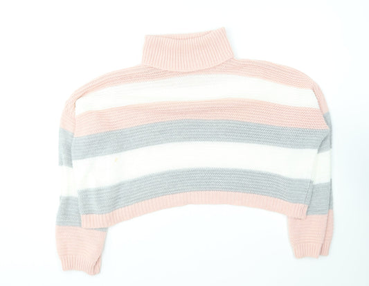 Womens UK Size M Quiz Multicoloured Pullover Jumper