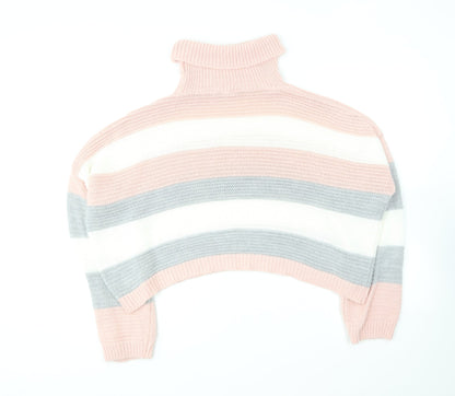 Womens UK Size M Quiz Multicoloured Pullover Jumper