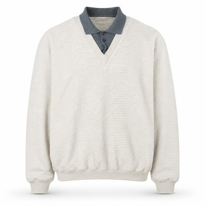 Mens UK Size L Berkertex Beige Pullover Jumper