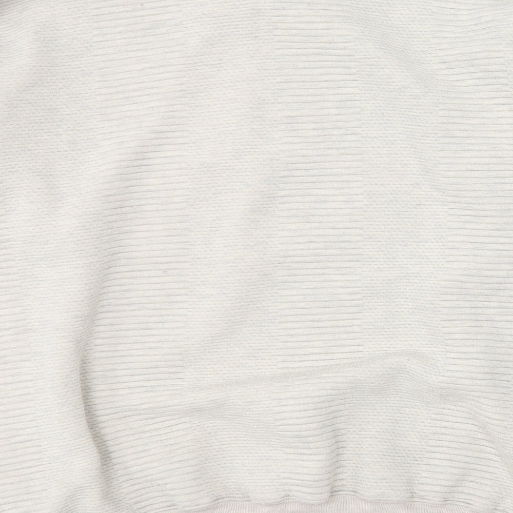 Berkertex Mens Beige Collared Polyester Pullover Jumper Size L