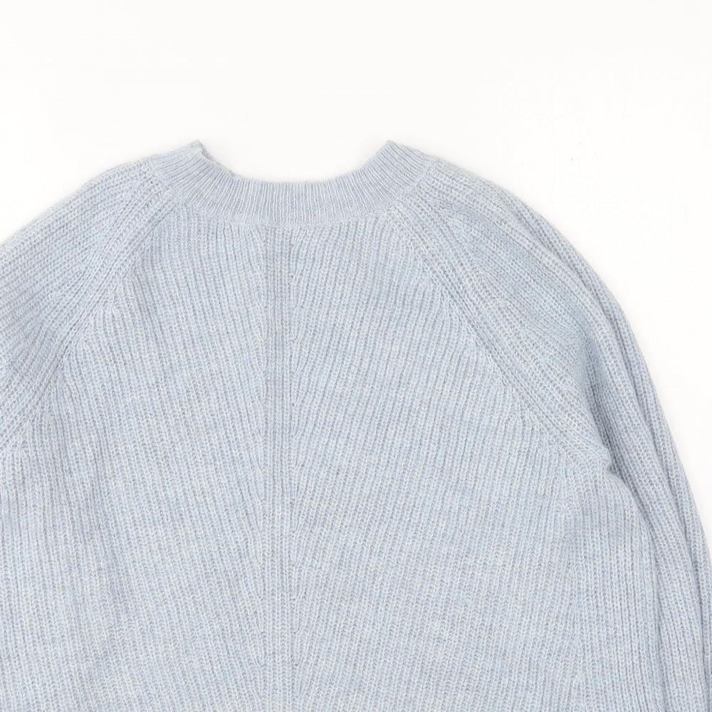 Womens UK Size S Marks and Spencer Blue Pullover Jumper