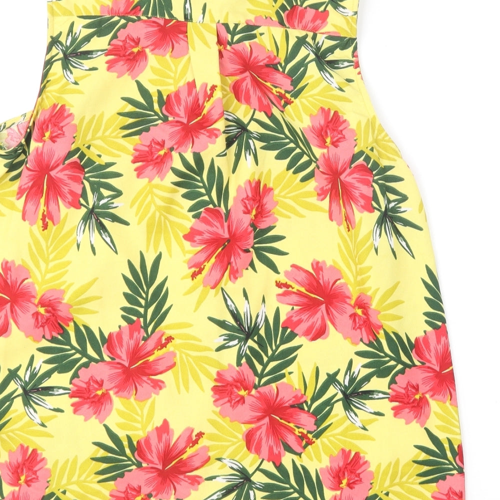 Womens UK Size 12 Intuition Multicoloured Basic Button-Up