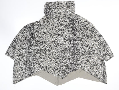 Womens UK Size 16 Preworn Grey Pullover Jumper