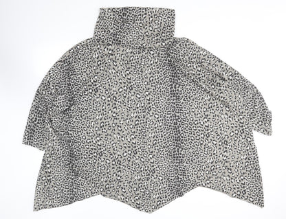 Womens UK Size 16 Preworn Grey Pullover Jumper