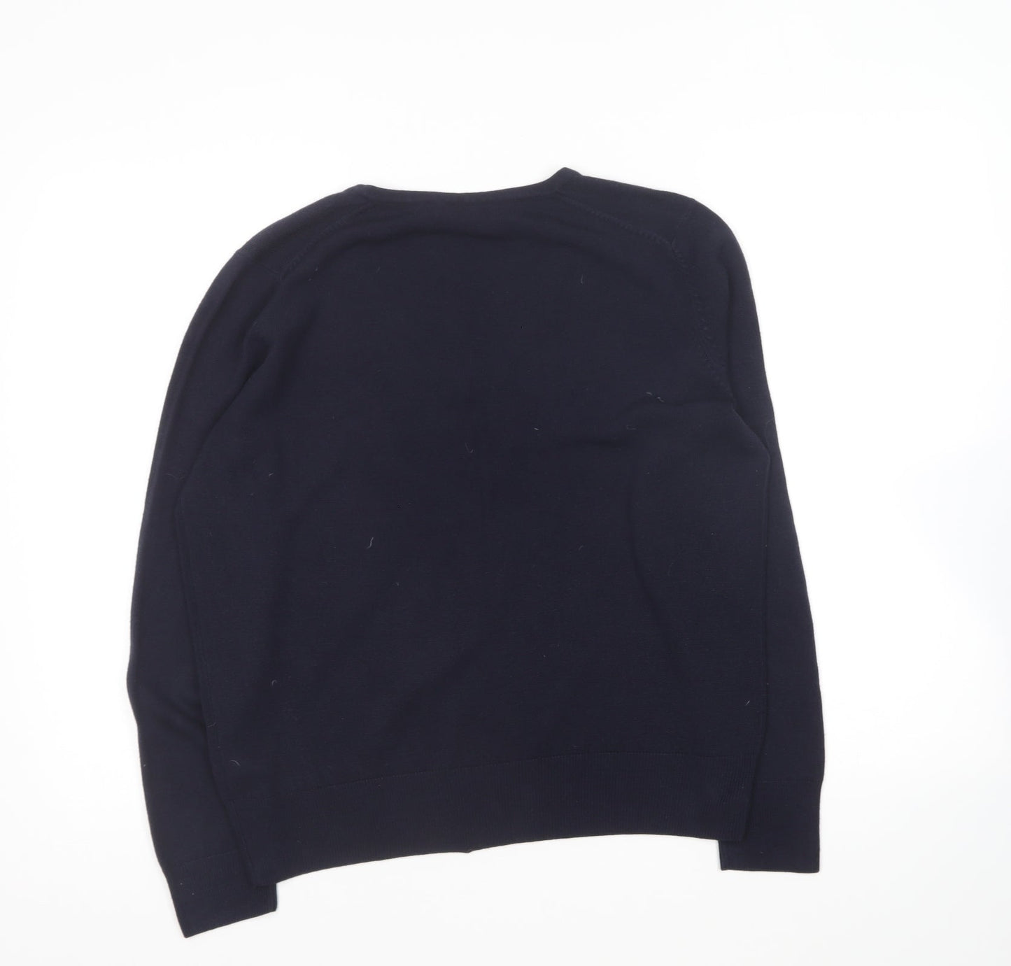 Womens UK Size 14 Marks and Spencer Blue Pullover Jumper