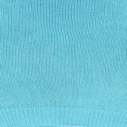 George Womens Blue Round Neck Acrylic Pullover Jumper Size S