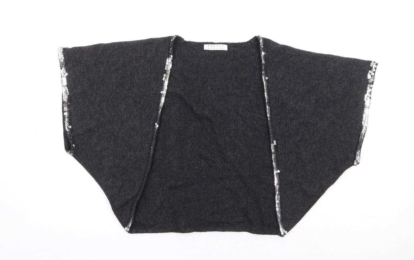 Womens UK Size S Precis Petite Grey Shrug Jumper