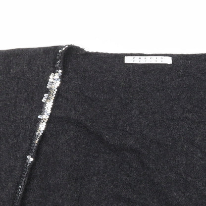 Womens UK Size S Precis Petite Grey Shrug Jumper