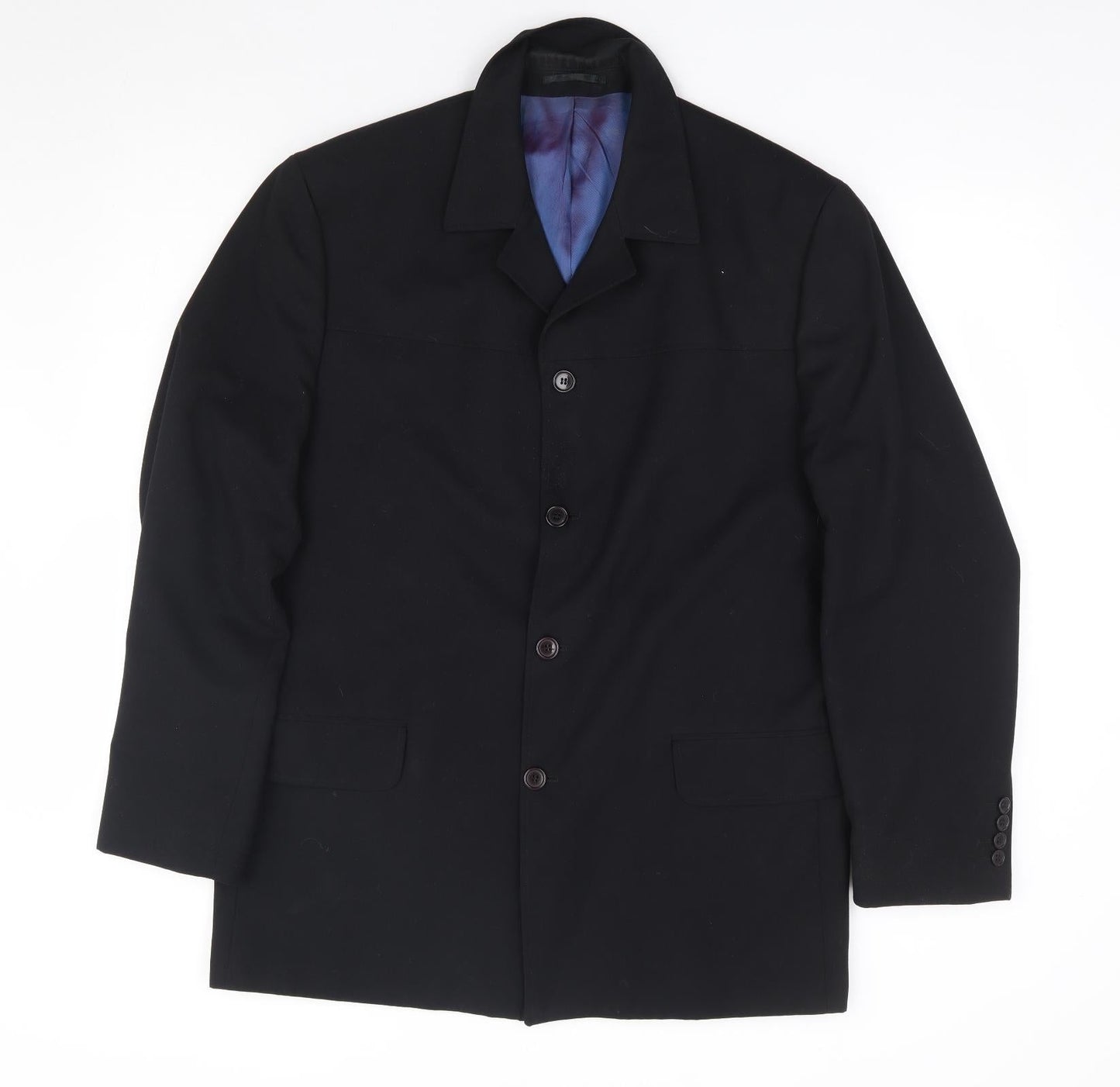 Mens UK Size 42 NEXT Regular Black Suit Jacket