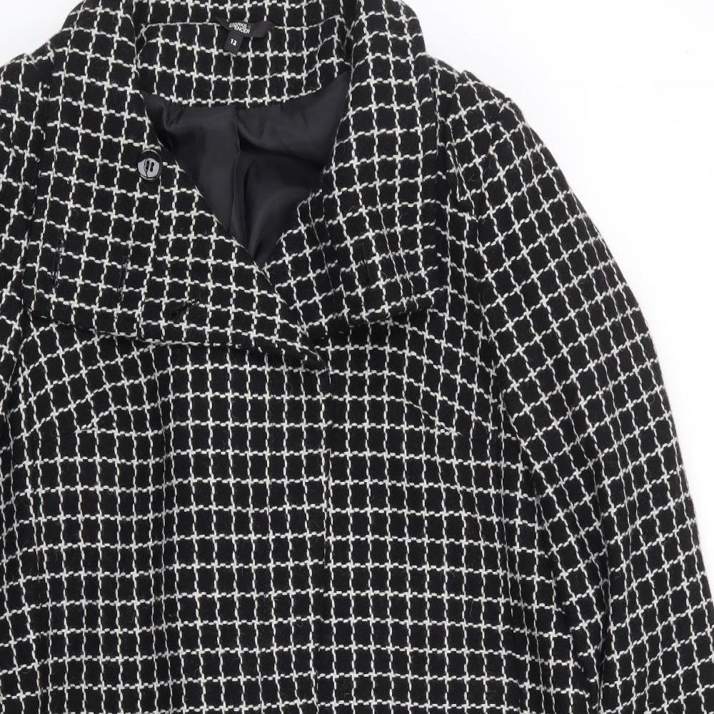 Womens UK Size 12 Marks and Spencer Black Jacket