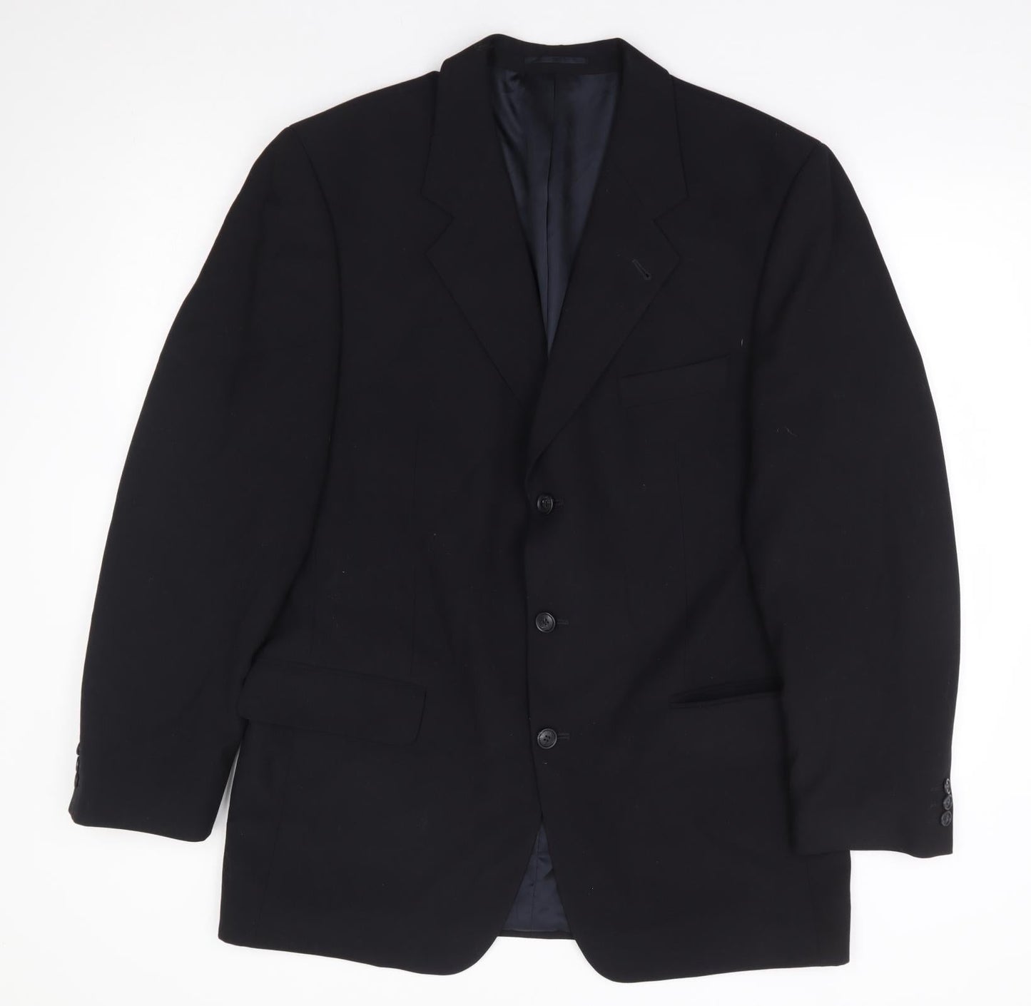 Mens UK Size 42 Copperstone Regular Black Suit Jacket