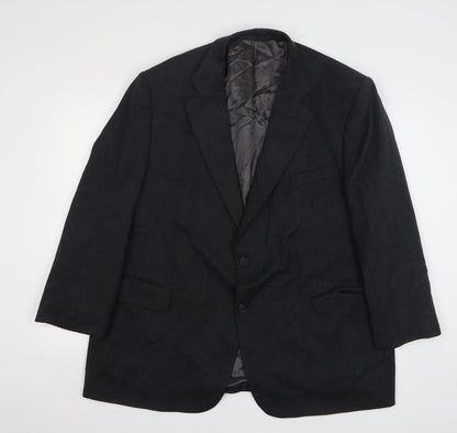 Seconds Mens Grey Wool Jacket Suit Jacket Size 42