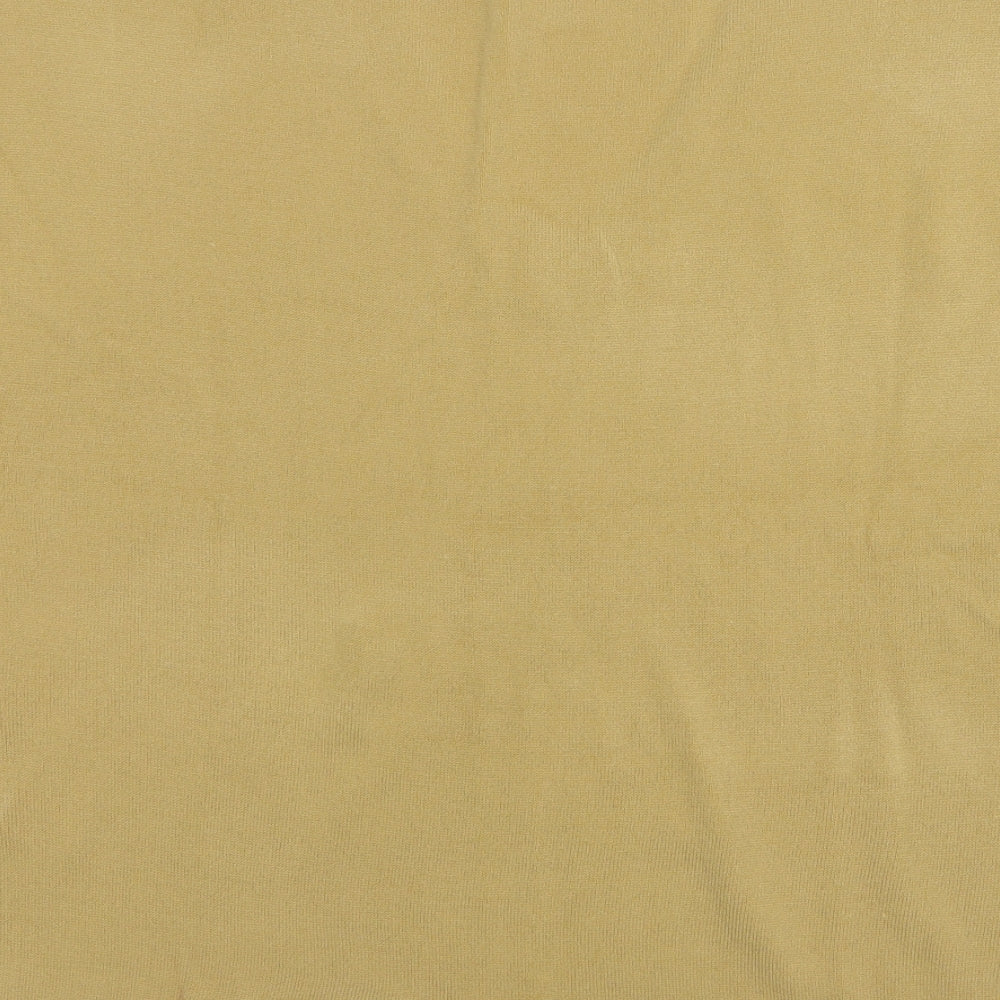 Womens UK Size 18 ANNE WEYBURN Beige Pullover Jumper