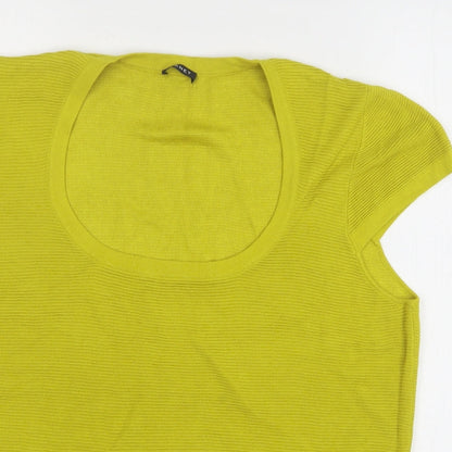 Womens UK Size XL Planet Green Pullover Jumper