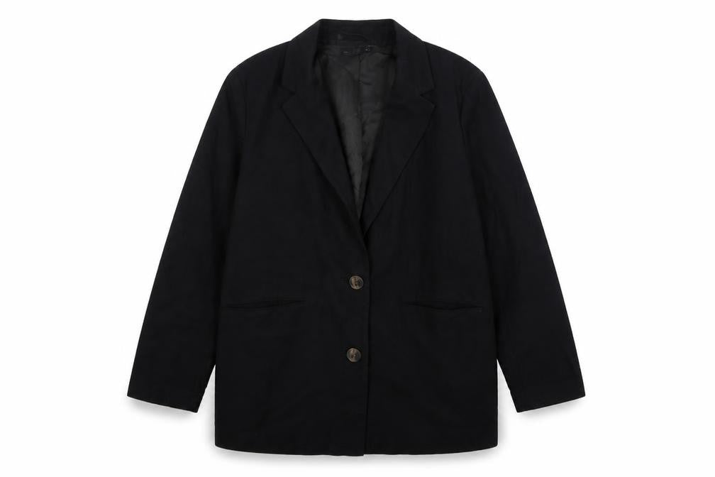 Womens UK Size 12 F&F Regular Black Suit Jacket