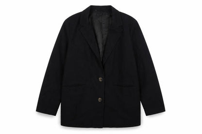 Womens UK Size 12 F&F Regular Black Suit Jacket
