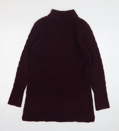 Womens UK Size 8 Dunnes Stores Purple Pullover Jumper