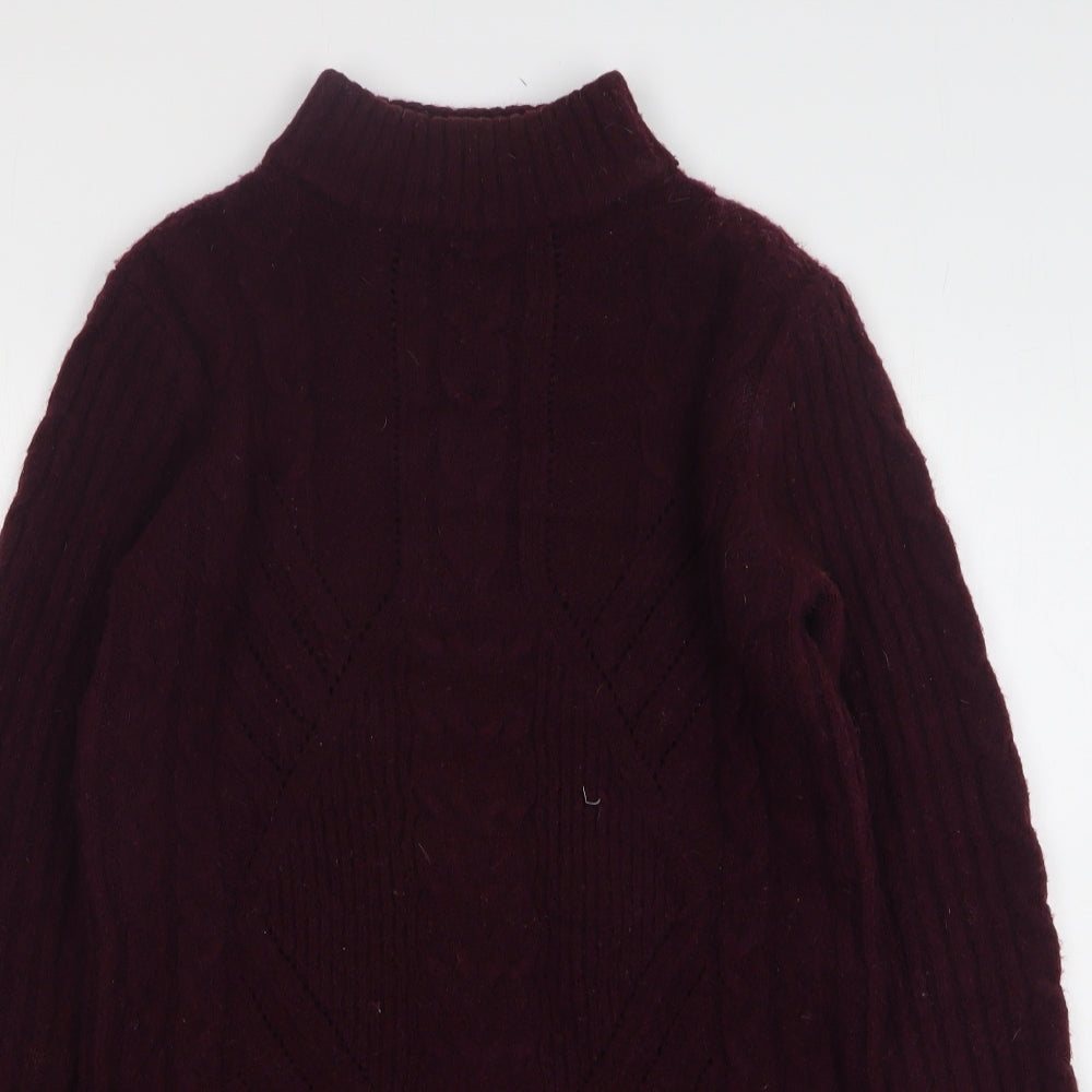 Womens UK Size 8 Dunnes Stores Purple Pullover Jumper