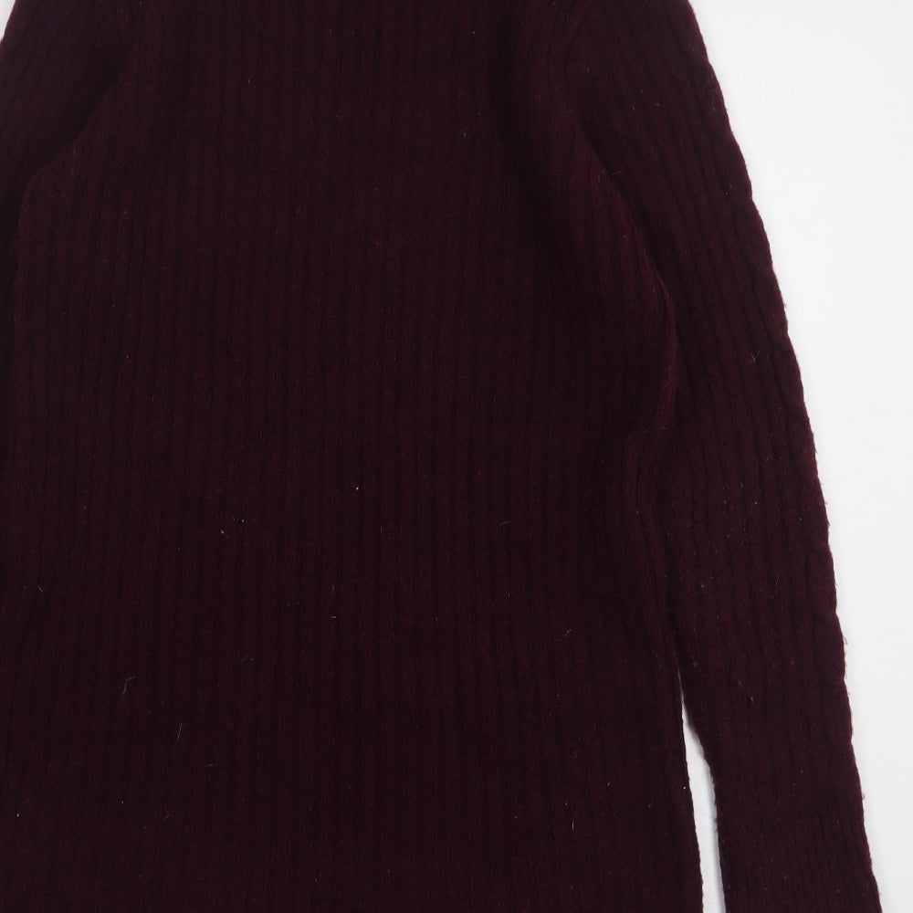 Womens UK Size 8 Dunnes Stores Purple Pullover Jumper