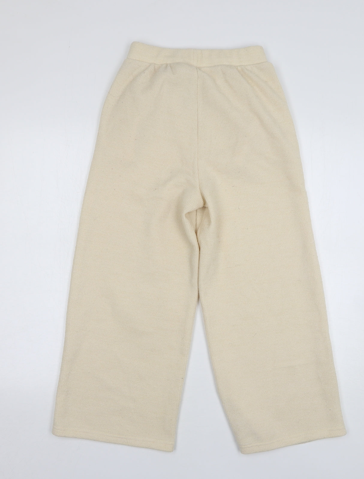 Womens UK Size 4 ASOS Regular Fit Sweatpants Beige Trousers