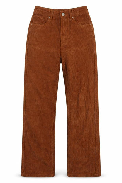 Womens UK Size XS Shein Regular Fit Straight Brown Jeans